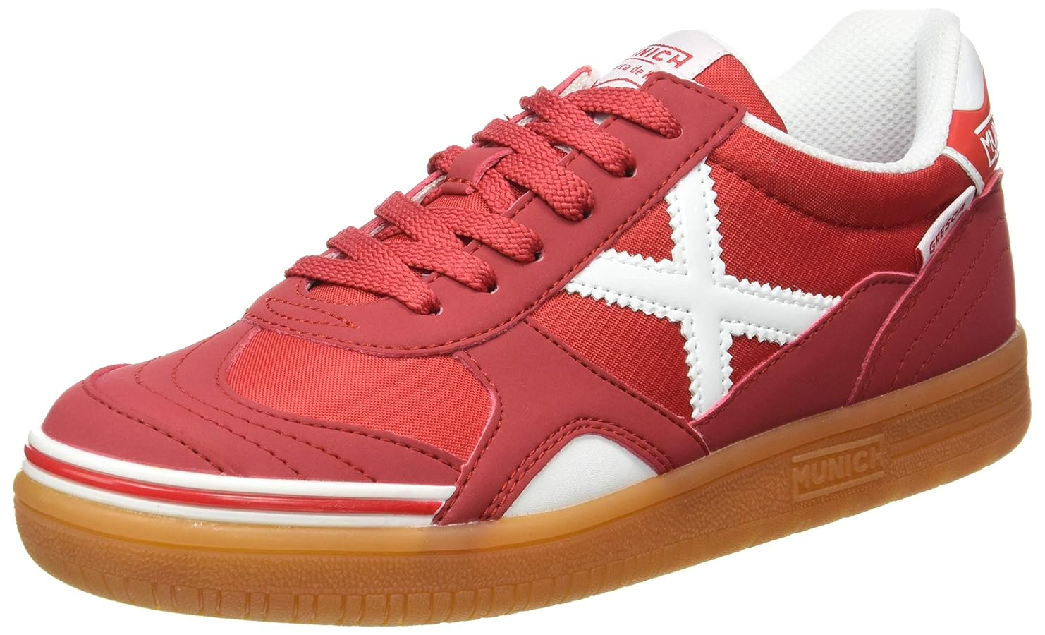 シューズ MUNICH GRESCA Munich Gresca 307 Yellow White Futsal Shoes - Men's Top